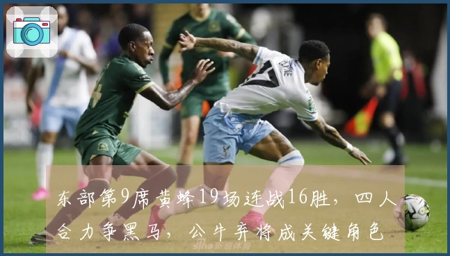 东部第9席黄蜂19场连战16胜，四人合力争黑马，公牛弃将成关键角色