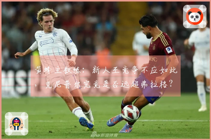 黄蜂主教练：新人王竞争不应如此，克尼普尔究竟是否远超弗拉格？
